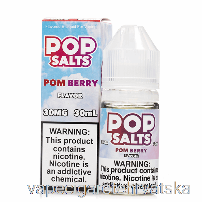 Vape Cigarete Pom Berry - Pop Soli - 30ml 30mg